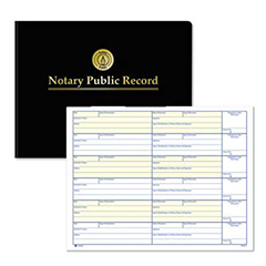 Notary Public Record Journal, 11 x 8.5