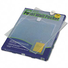 Transparent Single-Pocket Panel Wall Organizer