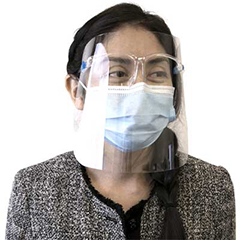 Double-Side Anti Fog Goggle Face Shield