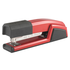 Antimicrobial Full Strip Metal Stapler - Red