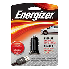 CHARGER,UNIVERSAL,SNGL,USB,CAR