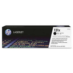 HP 131X, (CF210X) High Yield Black Original LaserJet Toner Cartridge