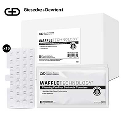 Giesecke+Devrient Banknote Counter Cleaning Cards 15CT