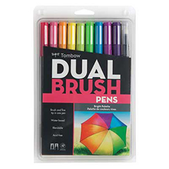 Dual Brush Pen Art Markers