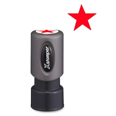 Specialty Stamp, Star, Red