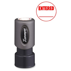 Specialty Stamp, ENTERED, Red