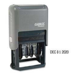 Self-Inking Four-Year Dater, Black